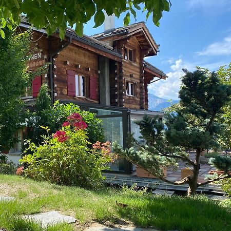 La Demeure Des Elfes Panzió Albinen Kültér fotó